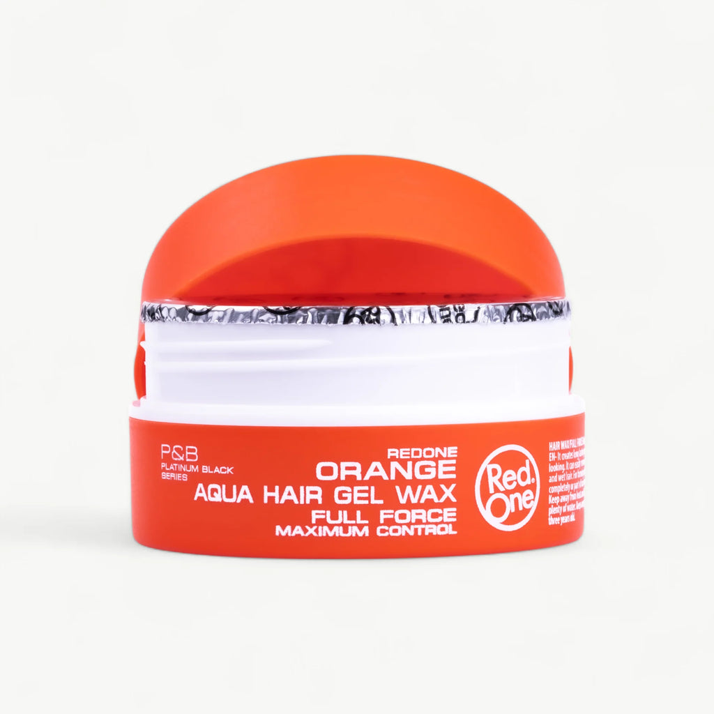 Cire Coiffante RedOne Aqua Hair Wax Orange – Fixation Forte (150 ml)