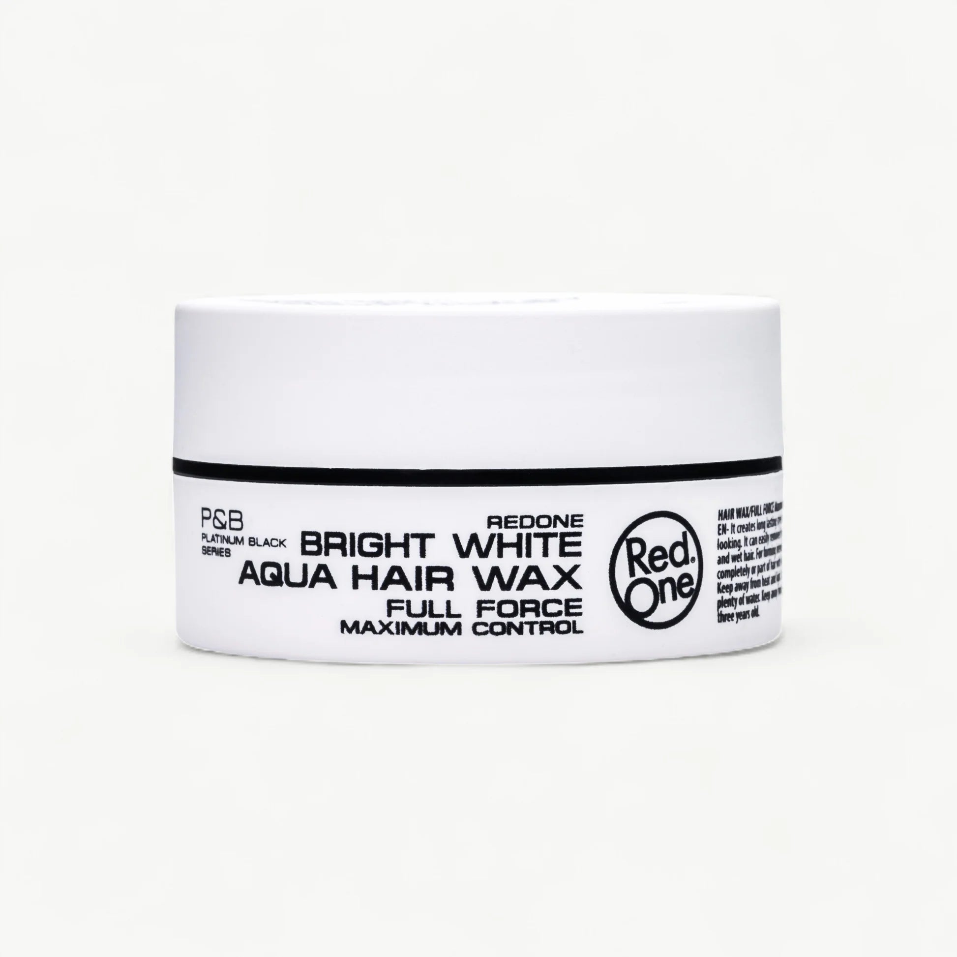 Cire Coiffante RedOne Aqua Hair Wax Blanche – Fixation Forte (150 ml)