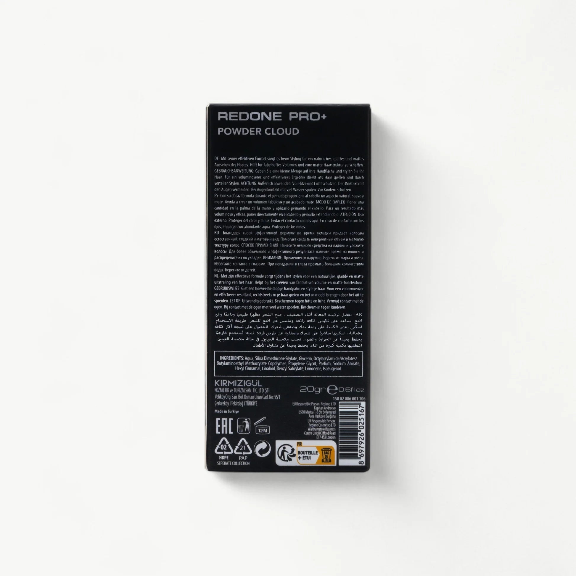 Poudre Coiffante RedOne Powder Wax – Volume & Texture (20 g)