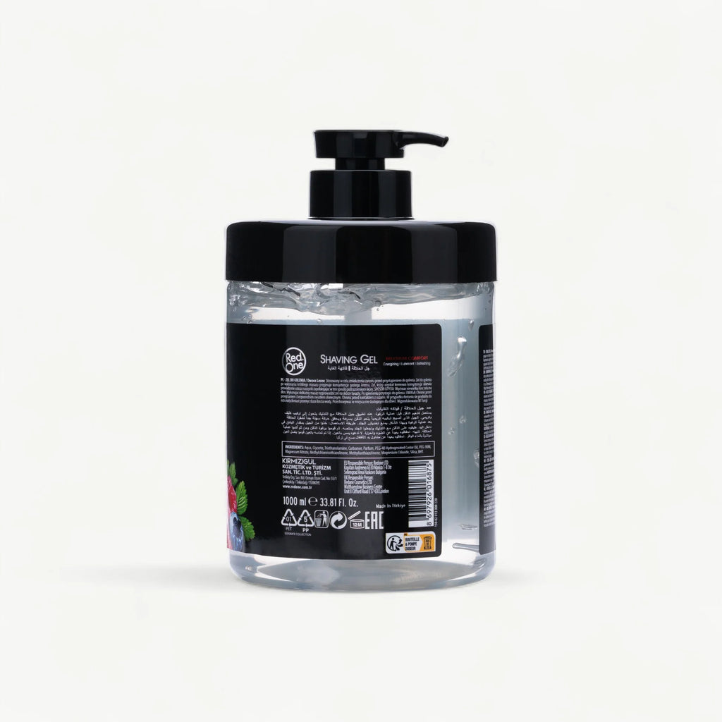 Gel de Rasage RedOne Forest – Visage Frais (1000 ml)