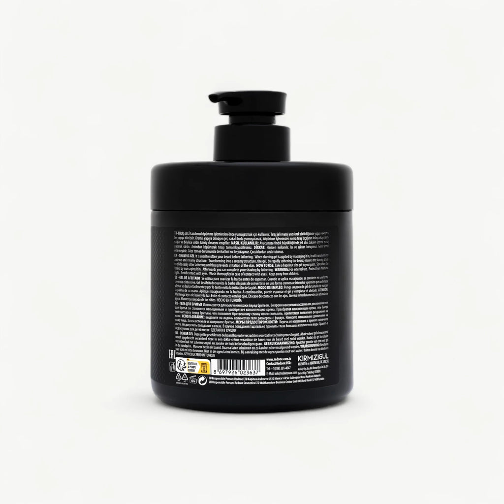 Gel de Rasage RedOne Silver – Visage Frais (1000 ml)