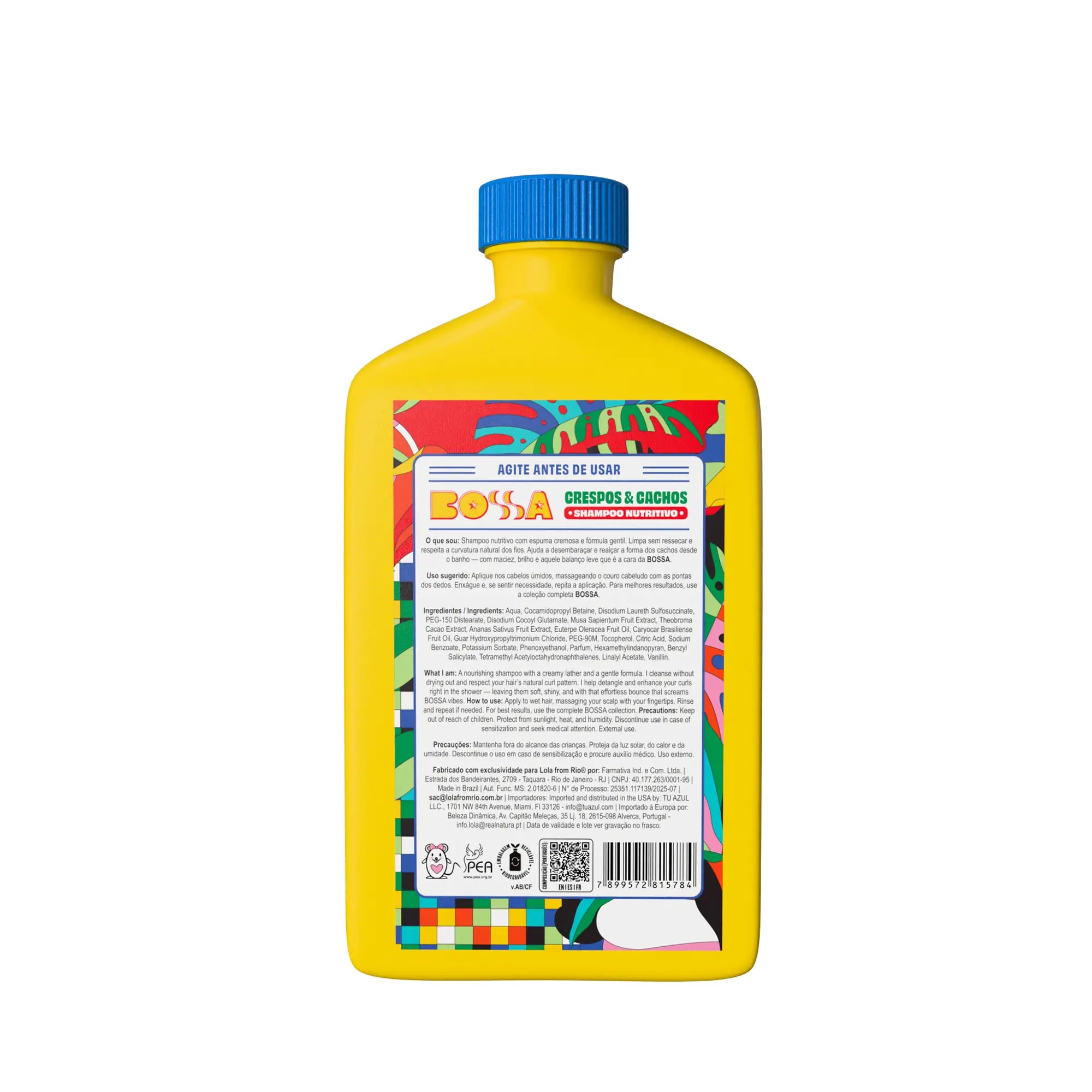 Shampoing Nourrissant – Lola from Rio Bossa (500 ml)