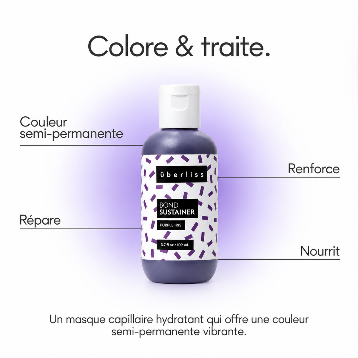 uberliss Purple Iris Hair 109ml
