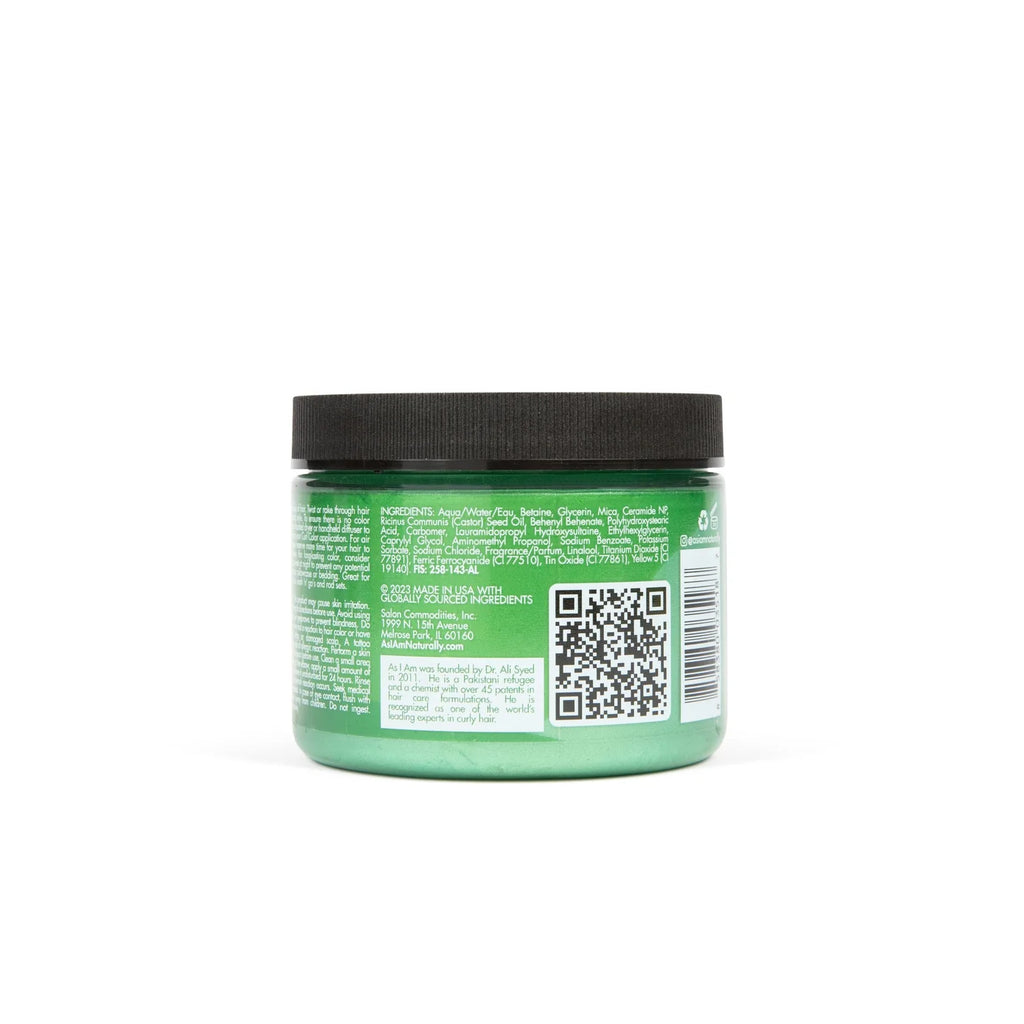 Gelée Colorante Temporaire As I Am Curl Color – Jade Green (182 g)