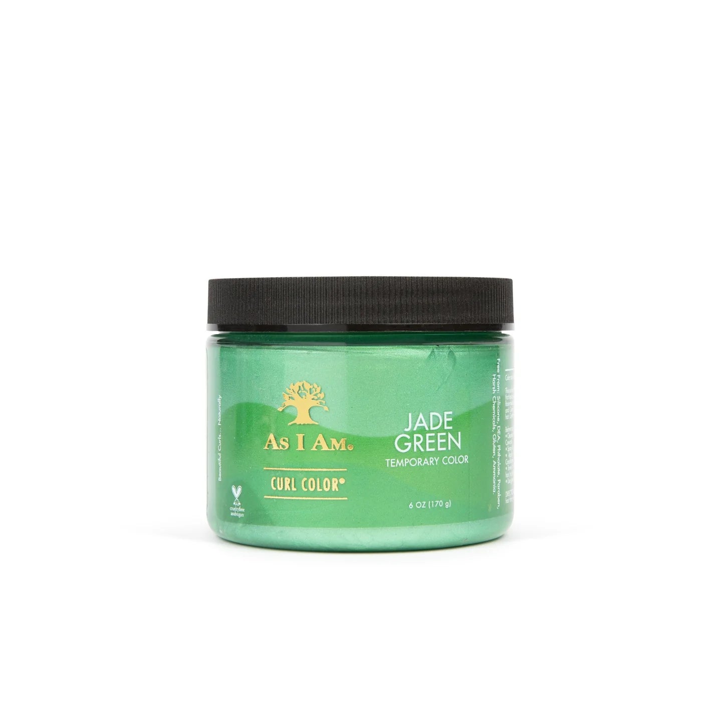 Gelée Colorante Temporaire As I Am Curl Color – Jade Green (182 g)