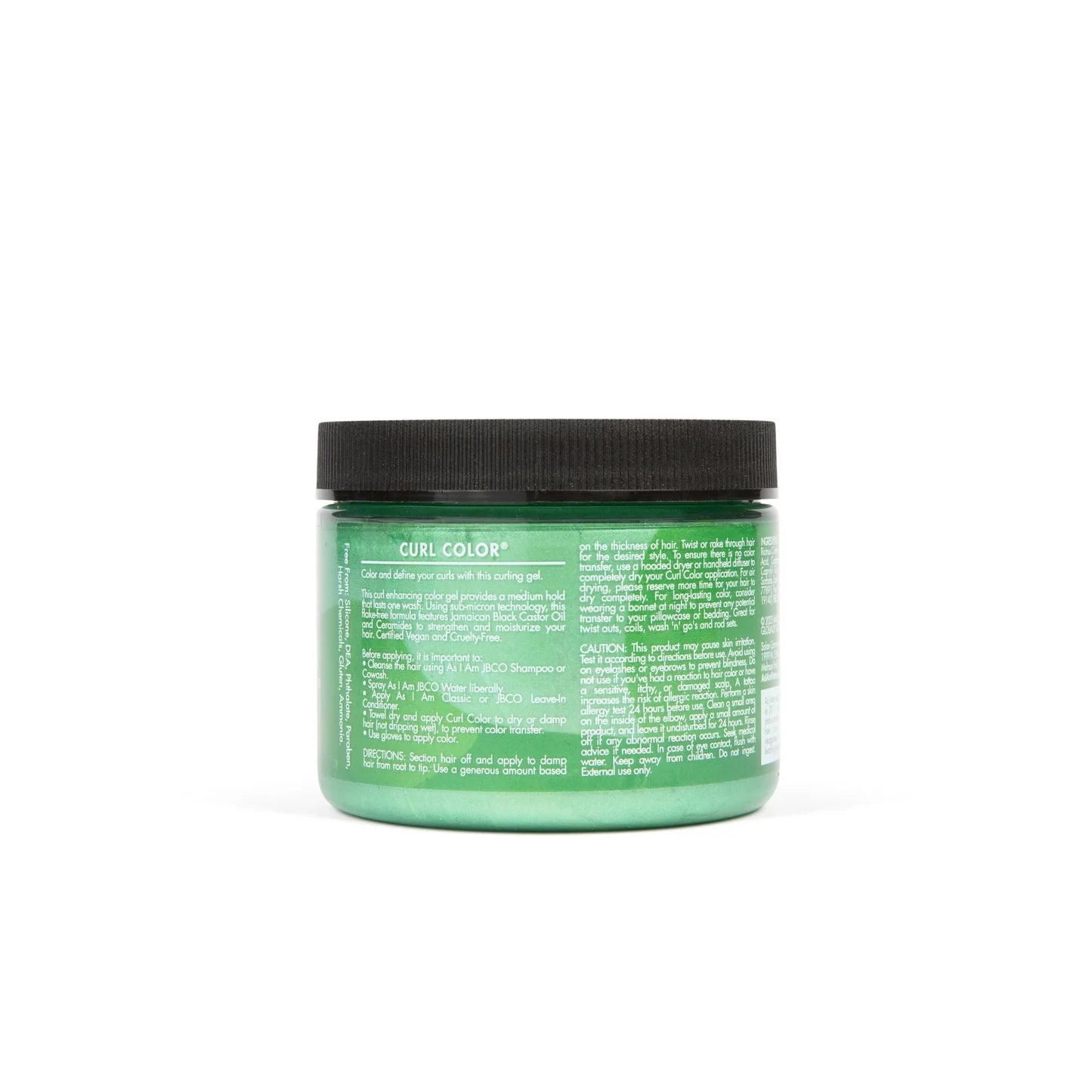 Gelée Colorante Temporaire As I Am Curl Color – Jade Green (182 g)