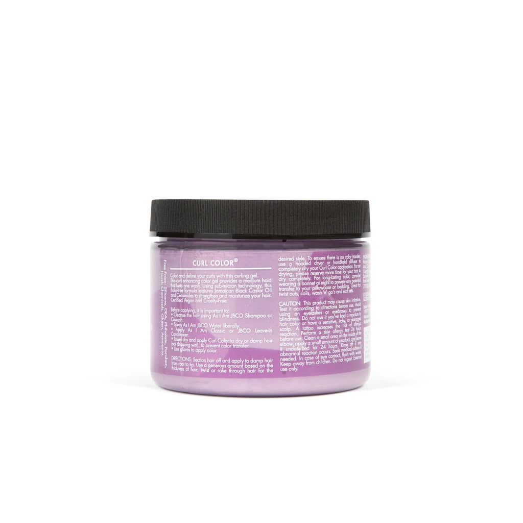 Gelée Colorante Temporaire As I Am Curl Color – Lilac (182 g)